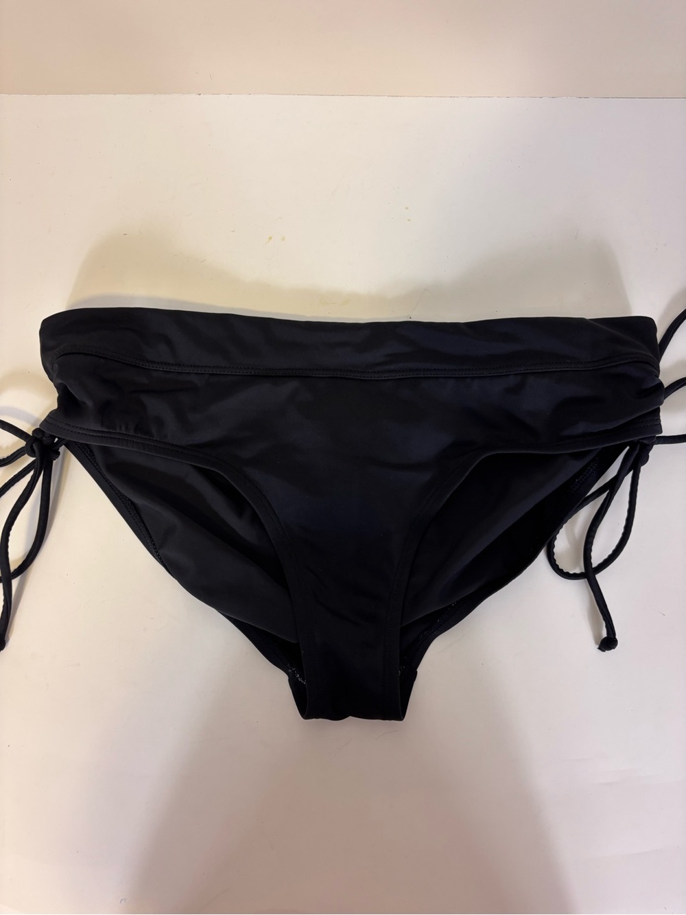 Nike Black Women’s Swim Bikini Bottoms with Ruched Side Ties 14